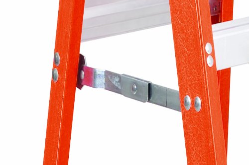 Louisville Ladder 6-Foot Fiberglass Step Ladder, Type IA, 300-pound Load  Capacity, FS1506